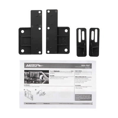 20-C TOYOTA HIGHLANDER 2020 (WITHOUT FACTORY 12.3 INCH SCREEN) PREMIUM DASH KIT