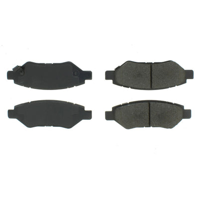 Centric C-TEK 2011 Saab 9-4X Semi-Metallic Brake Pads w/Shims - Rear