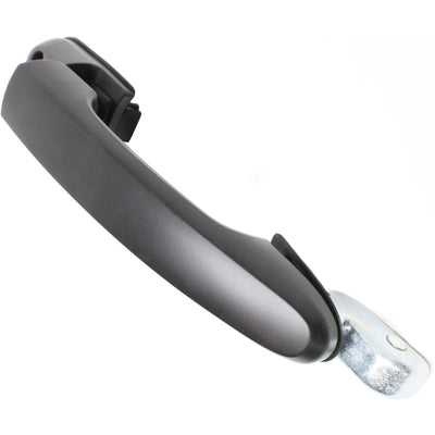 RH FT DOOR HANDLE OUTER W/O KEYLESS ENTRY; BLACK; TUCSON 0509