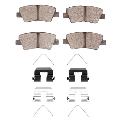 R1 17-25 Hyundai Nexo Rear Ceramic Pads & Hardware Kit