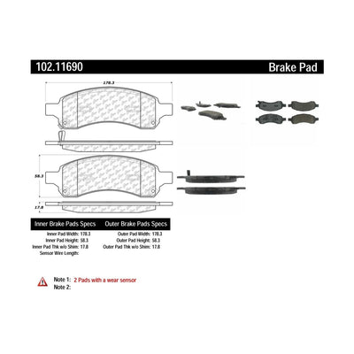 C-TEK Semi-Metallic Brake