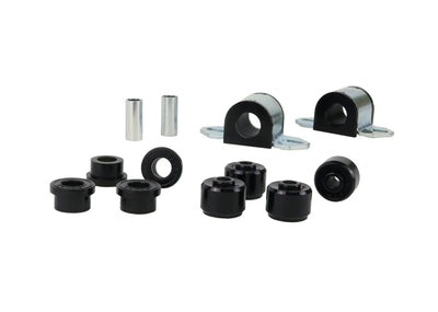 Sway bar - mount and link bushings 10 Bushings 2 Tubes 2 Saddles Grease