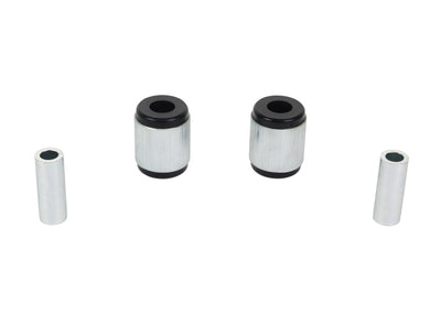 Control arm - lower inner and outer bushing 2 Shell Bushings 2 Tubes Grease