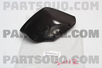 Subaru JDM D4S Crystal Black Silica Mirror Covers - 2014 Forester