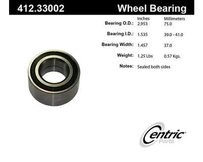 STANDARD BALL BEARING