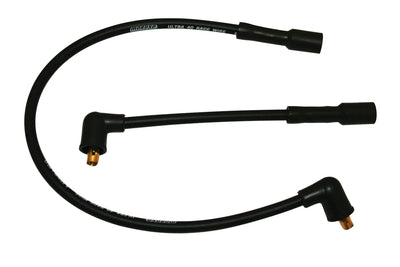 Moroso 85-96 Harley-Davidson FLT/FLHT/FLHR/FLTR/FLHS Ultra 40 Wire Set - Black