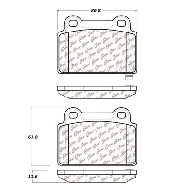 Prem Metallic Brake Pad Shims & Hardware