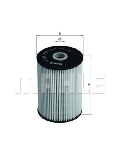 Mahle Fuel Filter Audi A3 1.9 2003-> 2.0L TDI 2006-> VW Golf 1.9L 2.0L T