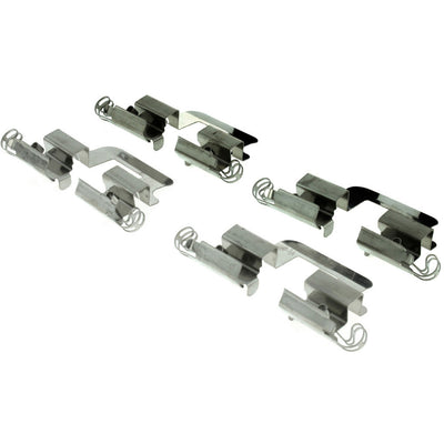 Centric Premium Semi-Metallic Brake Pads w/Shims & Hardware - Rear
