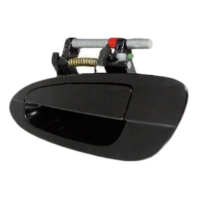 LH FRONT DOOR HANDLE OUTER W/O KEYHOLE BLK ALTIMA 0206