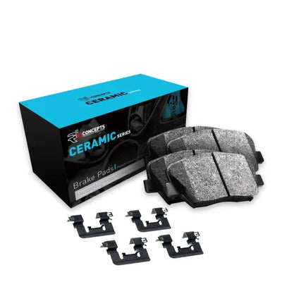R1 2002-2025 Infiniti FX45 Rear R1 Ceramic Pads & Hardware Kit