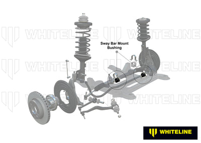 Whiteline KSK071-26 Front Swaybar Service kit (26mm); fits Pontiac G8 08-09