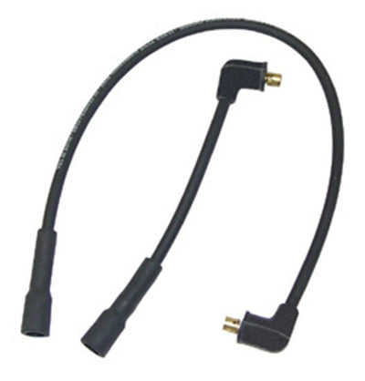Moroso 99-15 Harley-Davidson FXD/FXDWG Spiral Core Wire Set - Black