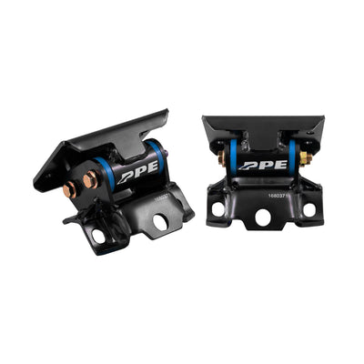 PPE Engine Mount Kit (Pair) - GM 5.3L 6.0L Gas 1999-2010 - 40 Hardness - Blue 168037140