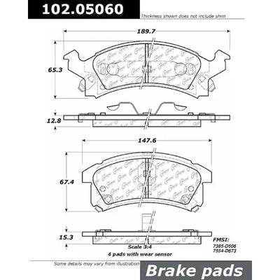 C-TEK Semi-Metallic Brake
