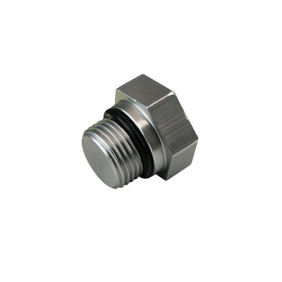 Moroso Drain Plug w/O-Ring -8An 3/4in-16 - Hex Head - Single