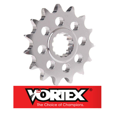 Vortex Racing Steel Front Sprocket 520 13 Tooth- Silver
