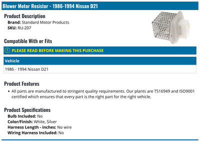 STANDARD IGN auto part