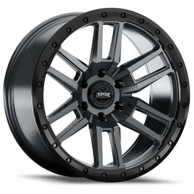 Torque Pritchett | Anthracite w/Black Lip | 20x9 | 6x5.5 | -12mm