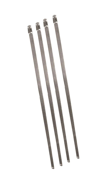 STAINLESS STEEL HEADER WRAP LOCKING TIES 14 PACKAGE OF 4