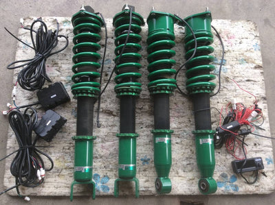 Tein V37/Y51-R Flex Z Rear Damper Assembly w/ Upper Mount (No Cancel/No Return)