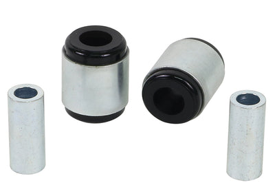 Control arm - upper rear inner bushing 2 Shell Bushings 2 Tubes grease