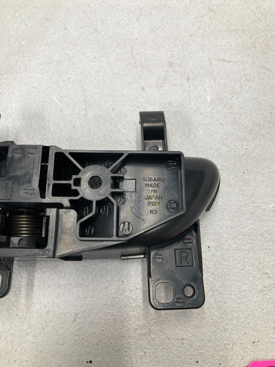 Subaru Black Door Handle RH (interior)