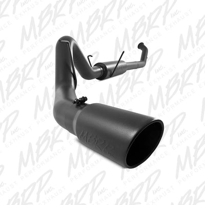 MBRP MBRP 4 Turbo Back Single Side Exit Black Coated S6126BLK S6126BLK