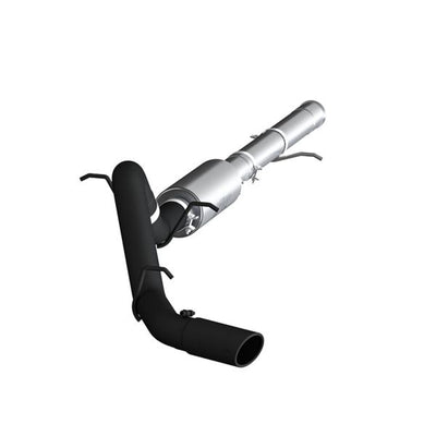 MBRP MBRP Black Coated 3.5 Cat Back Single Side Exit S5086BLK S5086BLK