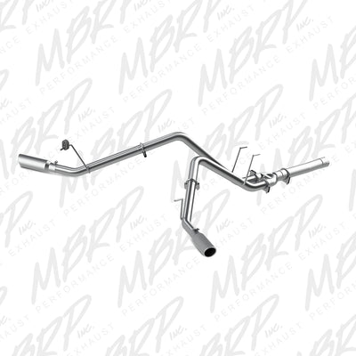 MBRP MBRP 2.5 Filter Back Dual Split Side AL S6170AL S6170AL