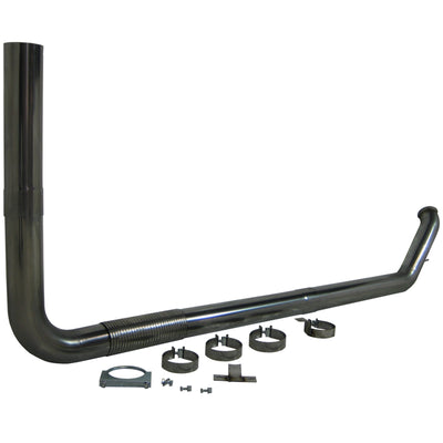 MBRP MBRP 4 Turbo Back Single SMOKERS T409 S8114409 S8114409