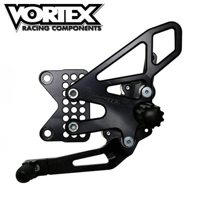 Vortex Racing Rearsets Replacement Dual Thread Shift Rod- Black