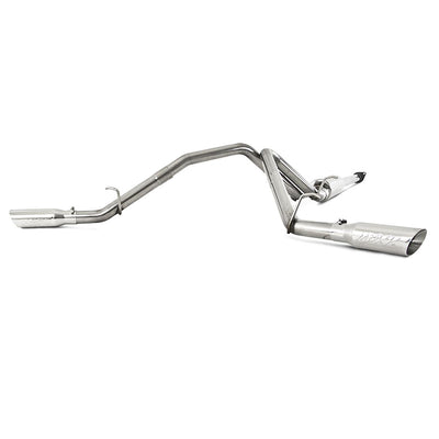 MBRP MBRP T409 Stainless Steel 2.5 Cat Back Dual Split Side S5066409 S5066409