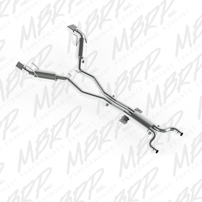 MBRP MBRP 3 Dual Cat Back Rectangular Tips T304 S7026304 S7026304