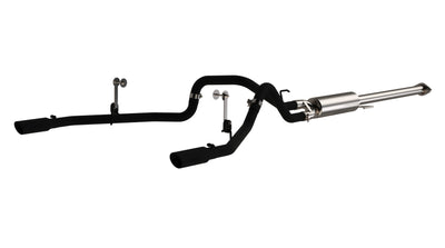 MBRP MBRP Black Coated 2.5 Cat Back Dual Rear S5255BLK S5255BLK