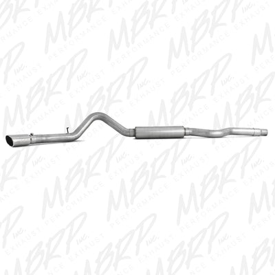 MBRP MBRP Aluminized Steel 4 Cat Back Single Side S6012AL S6012AL