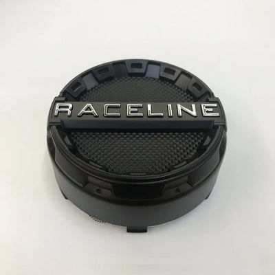 Raceline Center Cap - ATV - 4X137/156 - Black