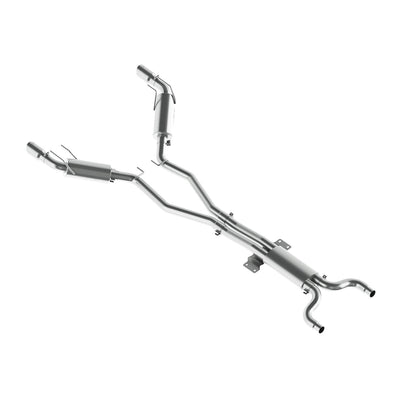 MBRP MBRP 3 Dual Cat Back Round Tips T304 S7024304 S7024304