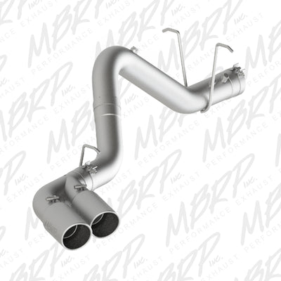 MBRP MBRP T304 Stainless Steel 4 Filter Back Dual Outlet Single Side S6033304 S6033304
