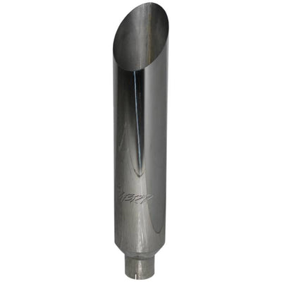 MBRP MBRP 1 pc Stack 8 Angle Cut 36 Mirror Polished T304 5 inlet B1810 B1810