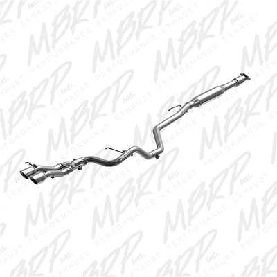 MBRP MBRP 2.5 Cat Back Dual Exit With Tips T304 S4701304 S4701304