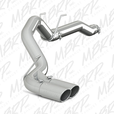 MBRP MBRP Aluminized Steel 3.5 Filter Back Dual Outlet Single Side S6173AL S6173AL