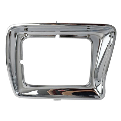 HEADLAMP BEZEL; RH; CHROME; 78-79 F