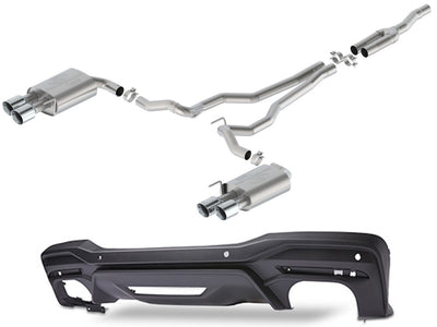 Ford PerformanceMustang 2.3L Extreme Non-Active w/ GT Valance - Chrome Tip M-5200-M2ECV