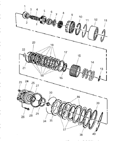 Mopar DIRECT CLUTCH SPRING 4461032