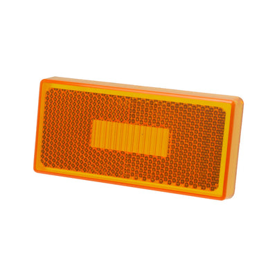 REPLACEMENT CLEARANCE LIGHT LENS RECTANGULAR AMBER