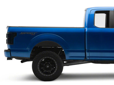 Raxiom 15-17 Ford F-150 CXR Series LED Tail Lights- Black Housing- Smoked Lens