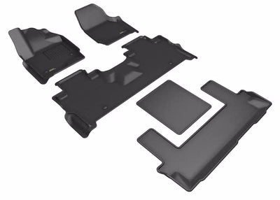 U ACE BLACK Floor Mat FORD EXPEDITION 2025-2026 WITH BUCKET SEATS KAGU BLACK R1 R2 R3 L1FR10501509