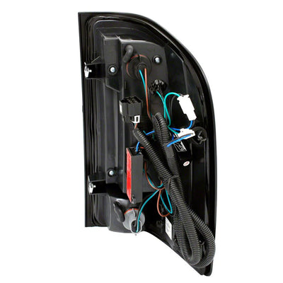 Raxiom 07-13 Chevrolet Silverado 1500 G2 LED Tail Lights- Black Housing- Smoked Lens