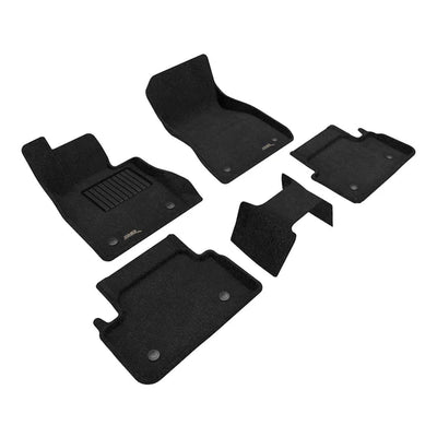 U ACE BLACK Floor Mat BMW 5 SERIES G60 2024-2026 ELEGANT BLACK R1 R2 L1BM15304709